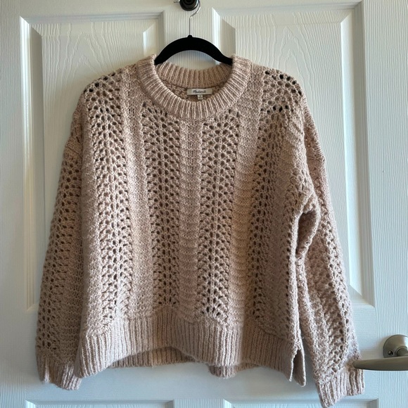 Madewell Windemere Pointelle Pullover Sweater - Picture 2 of 2